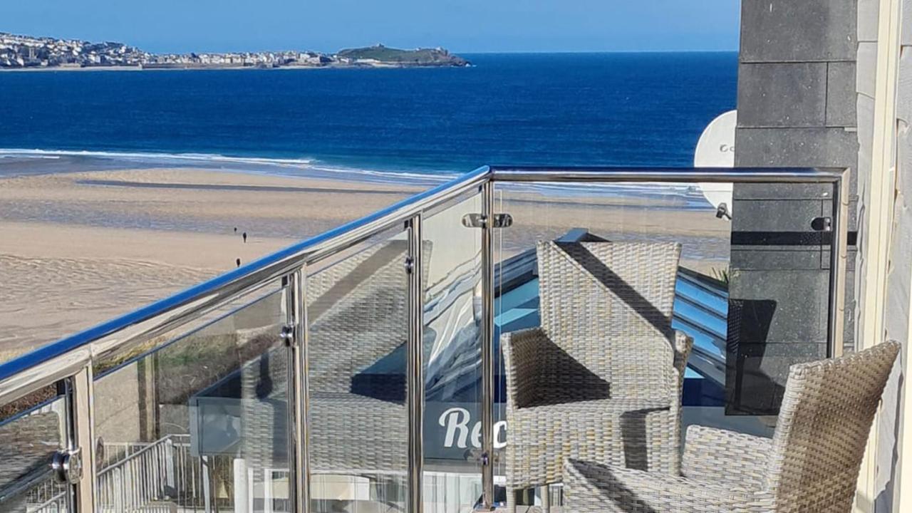 Sandy Bay Apartment, St Ives Bay, Hayle Buitenkant foto
